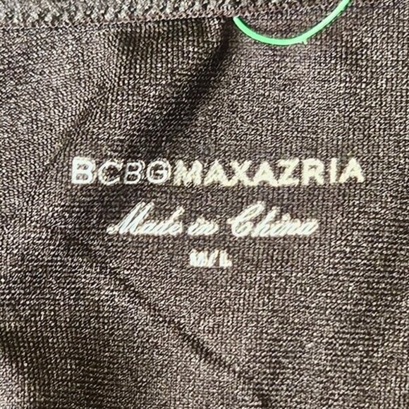 BCBG Women's Black Long Cami Tank Top - Picture 4 of 4